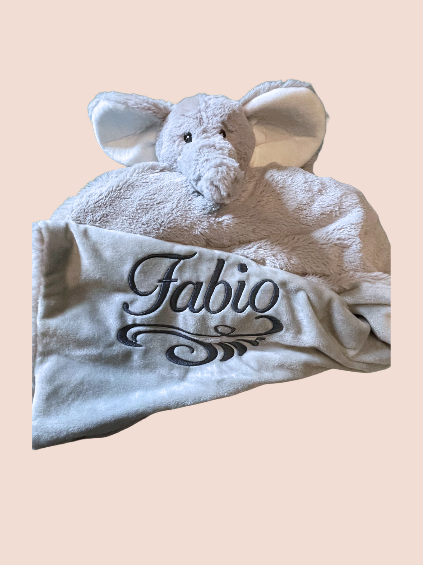 Plüsch-Elefant-Babydecke