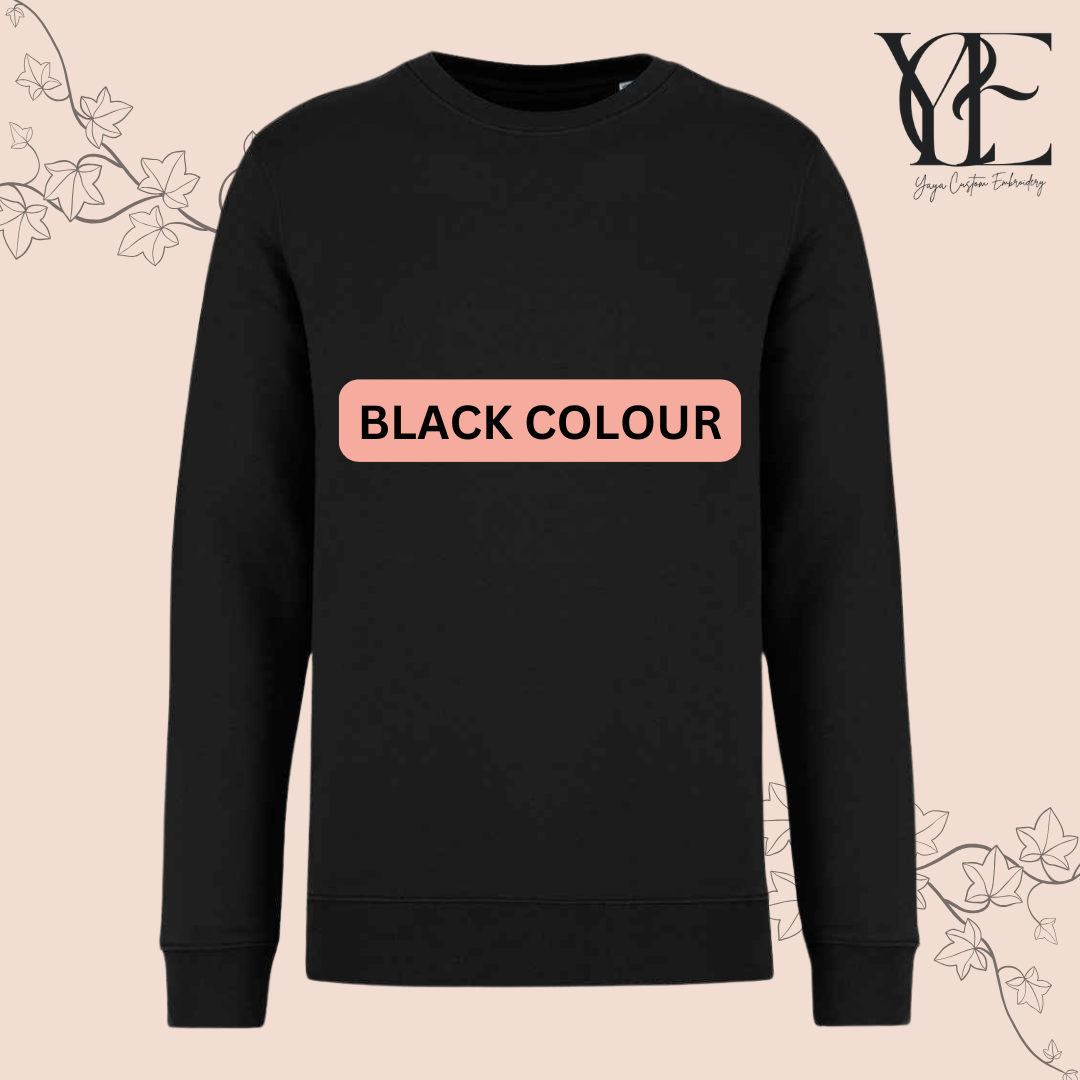Besticktes Foto-Skizzen-Sweatshirt: Personalisierte tragbare Kunst