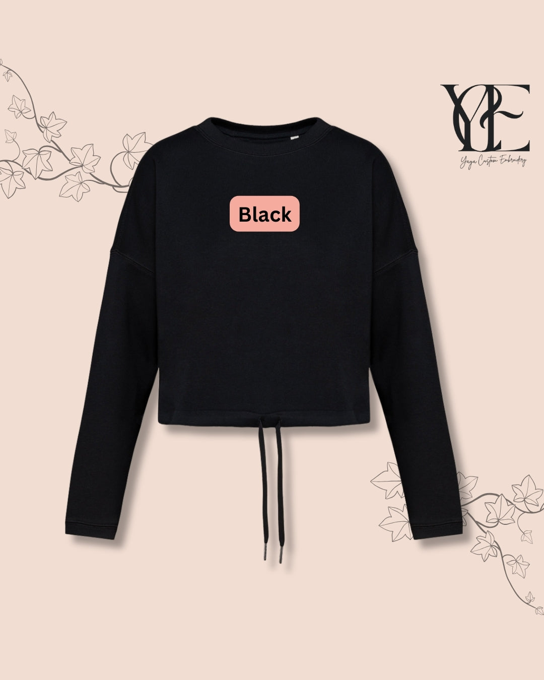 Personalisiertes „MAMA“-Sweatshirt – Wiederverwendetes Andenken an Babykleidung