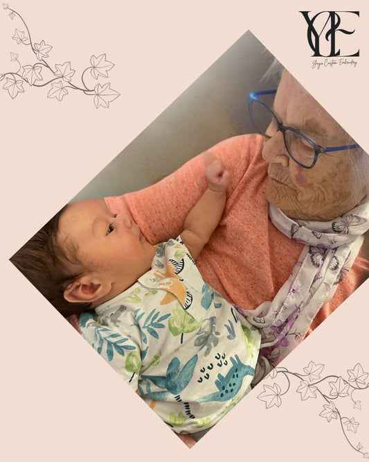 Personalised 'MAMA' Sweatshirt – Repurposed Baby Clothing Keepsake