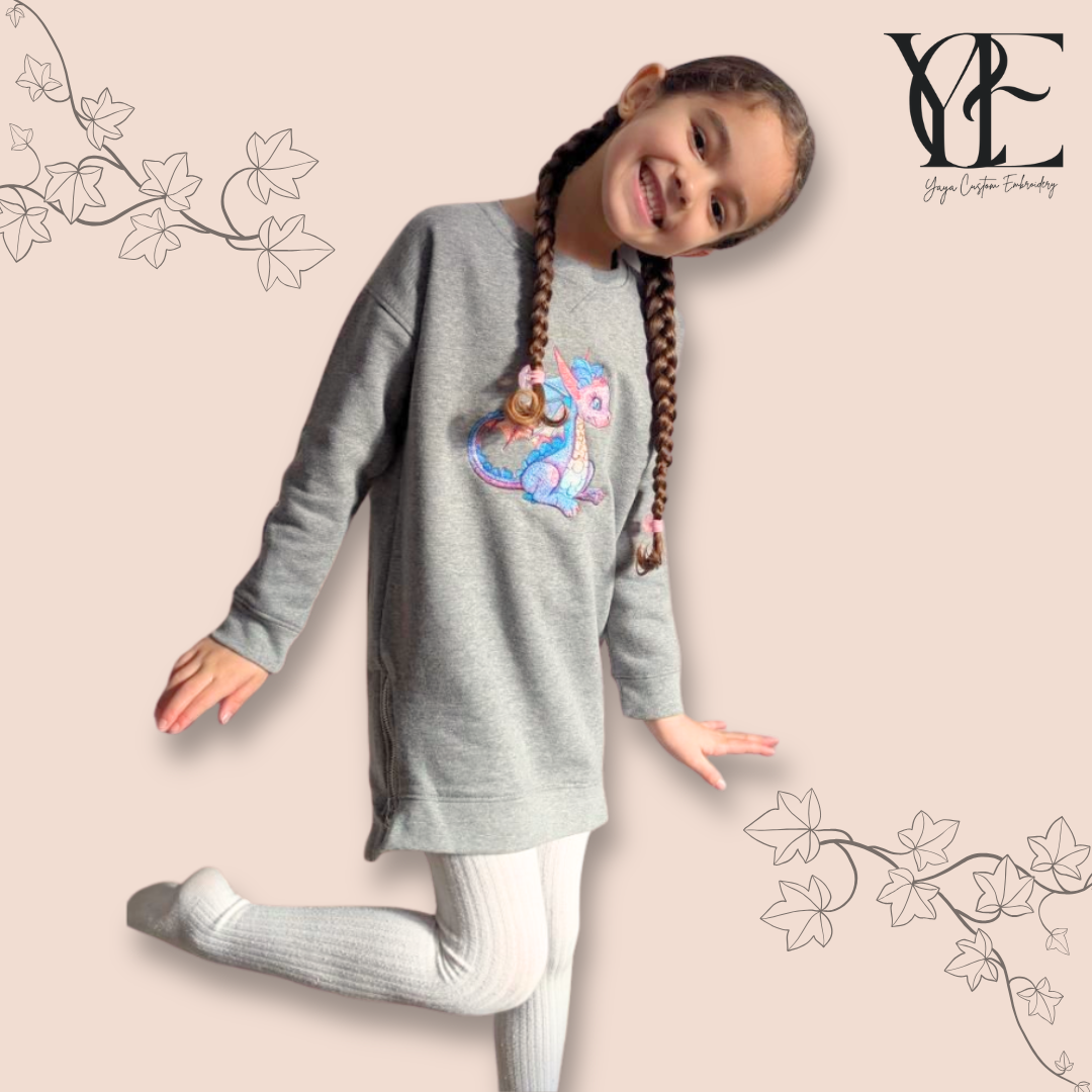 Personalisiertes "Two the Moon" Geburtstags-Sweatshirt