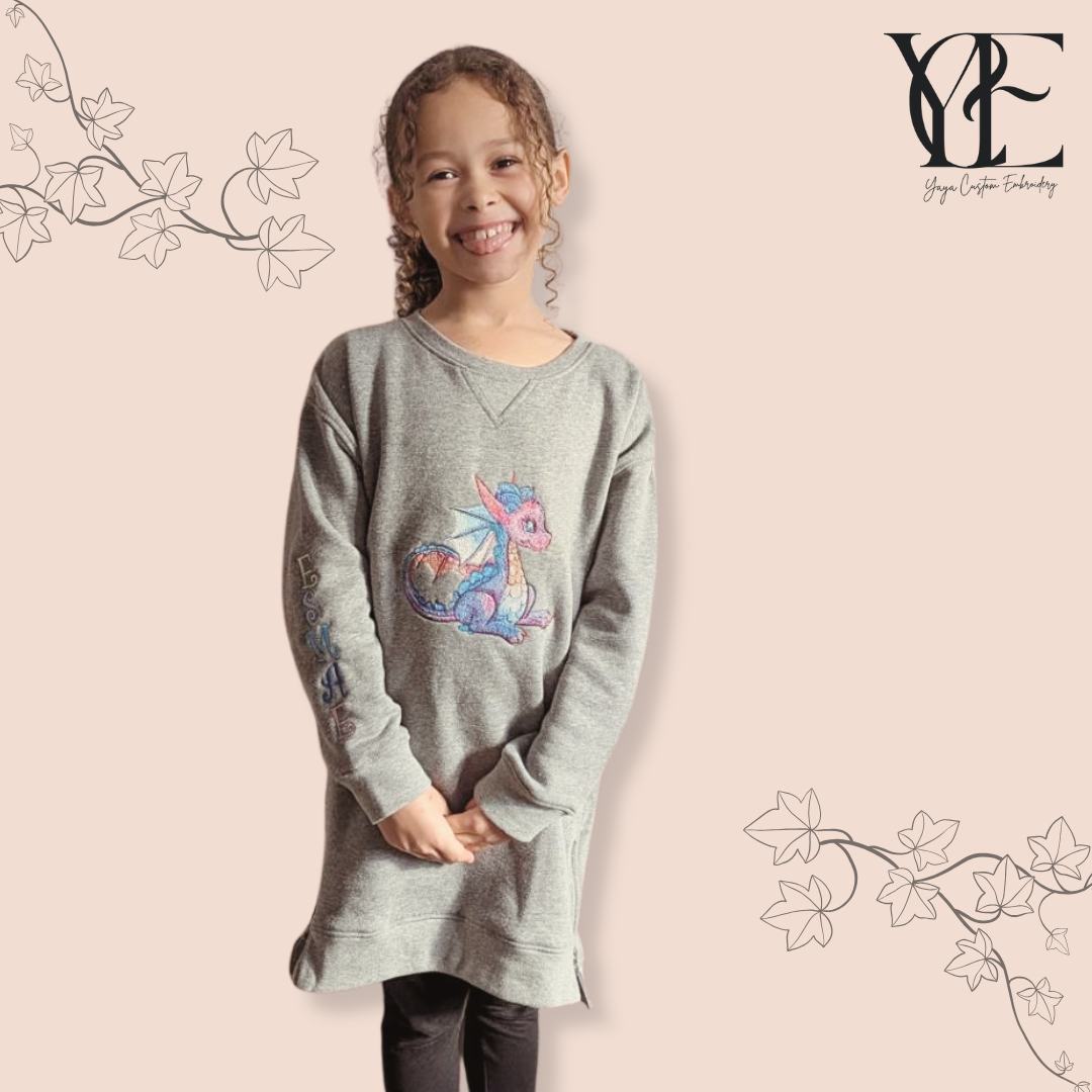 Personalisiertes "Two the Moon" Geburtstags-Sweatshirt