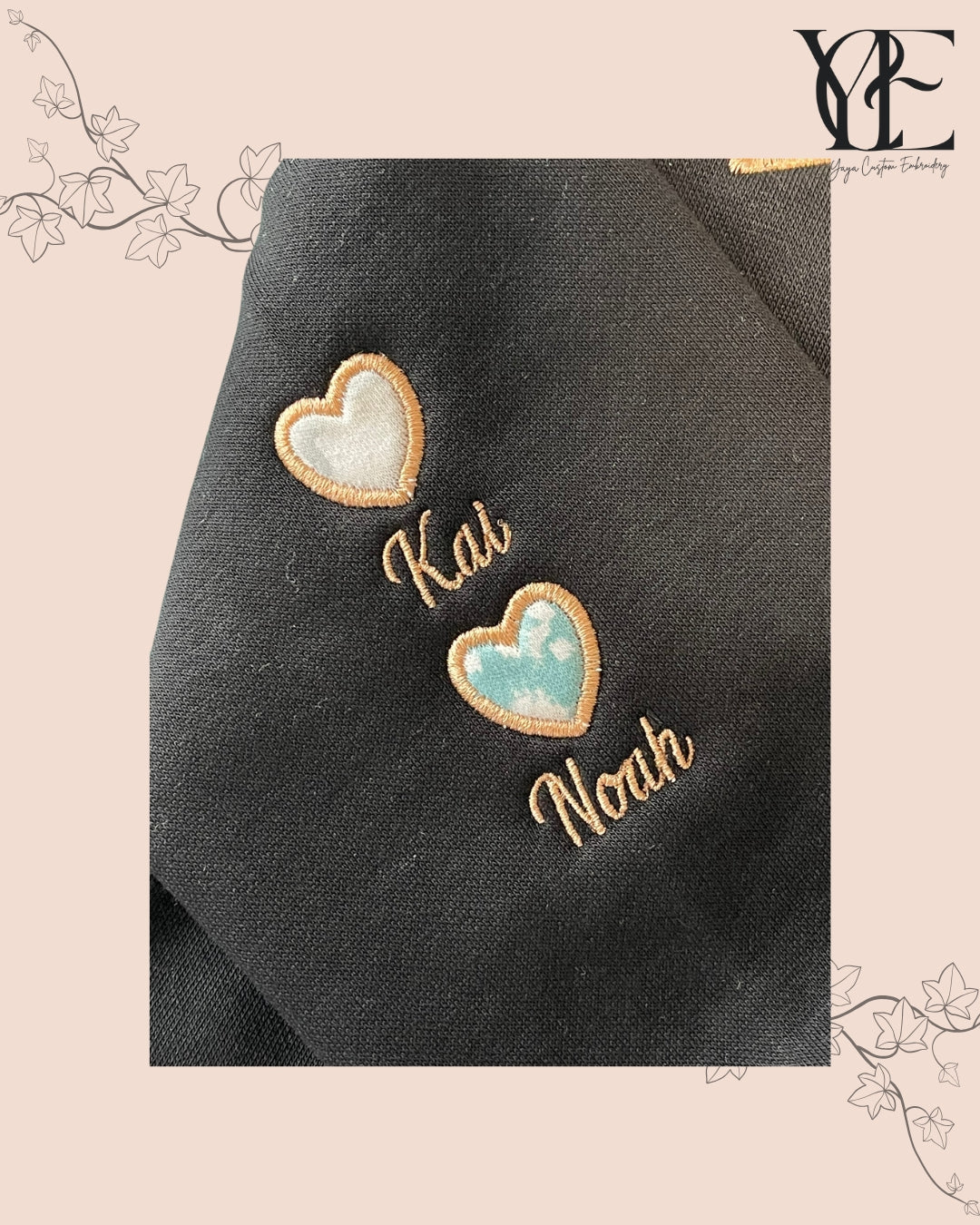 Personalisiertes „MAMA“-Sweatshirt – Wiederverwendetes Andenken an Babykleidung
