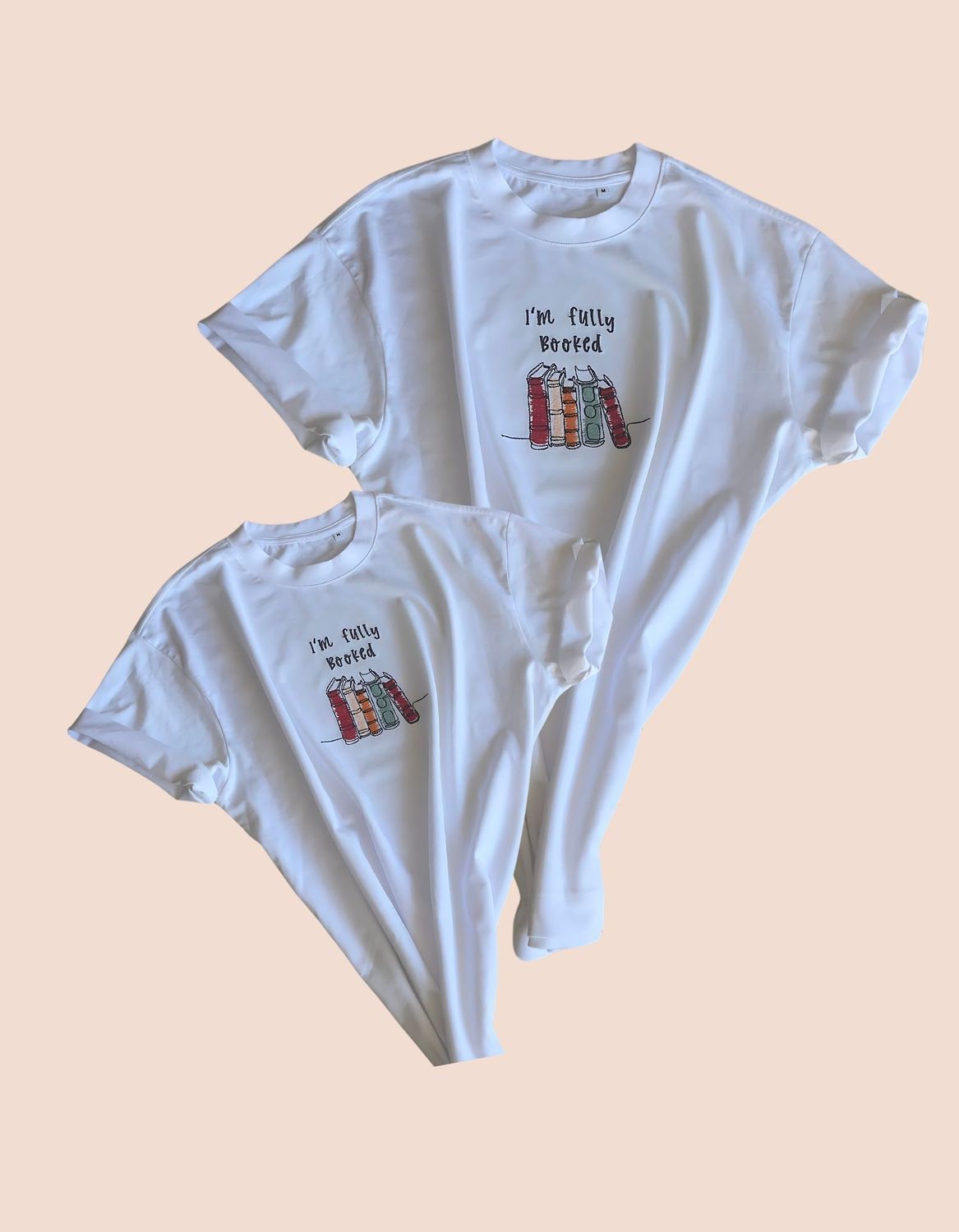 Kurzarm-T-Shirt „I’m Fully Booked“