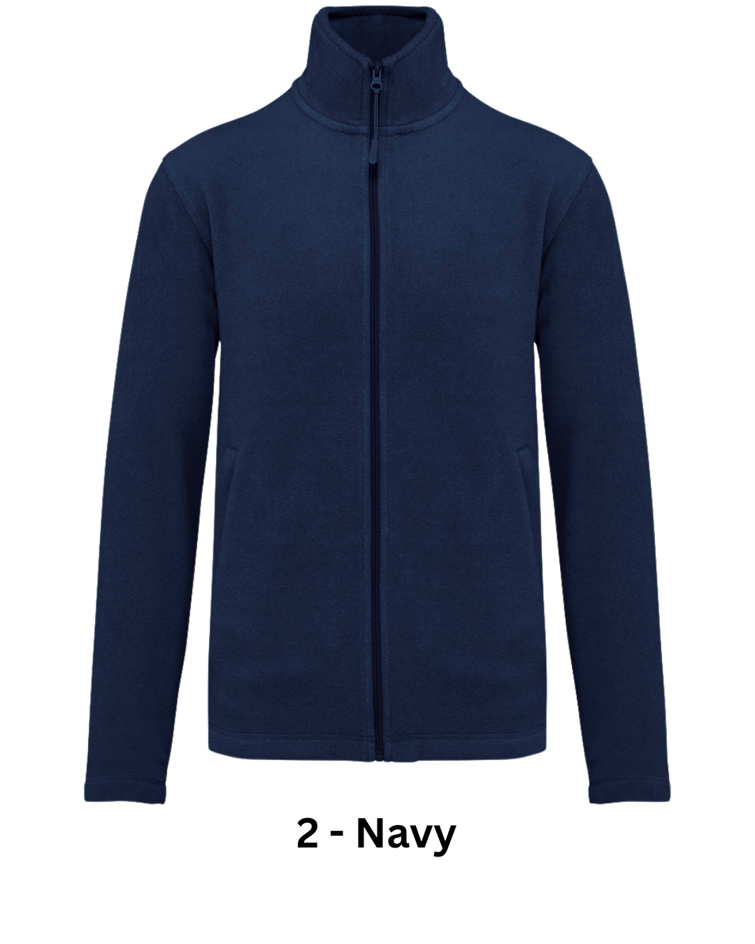 Unisex Fleece Jacket with pockets | available in Navy, Black and Royal Blue | X-3XL