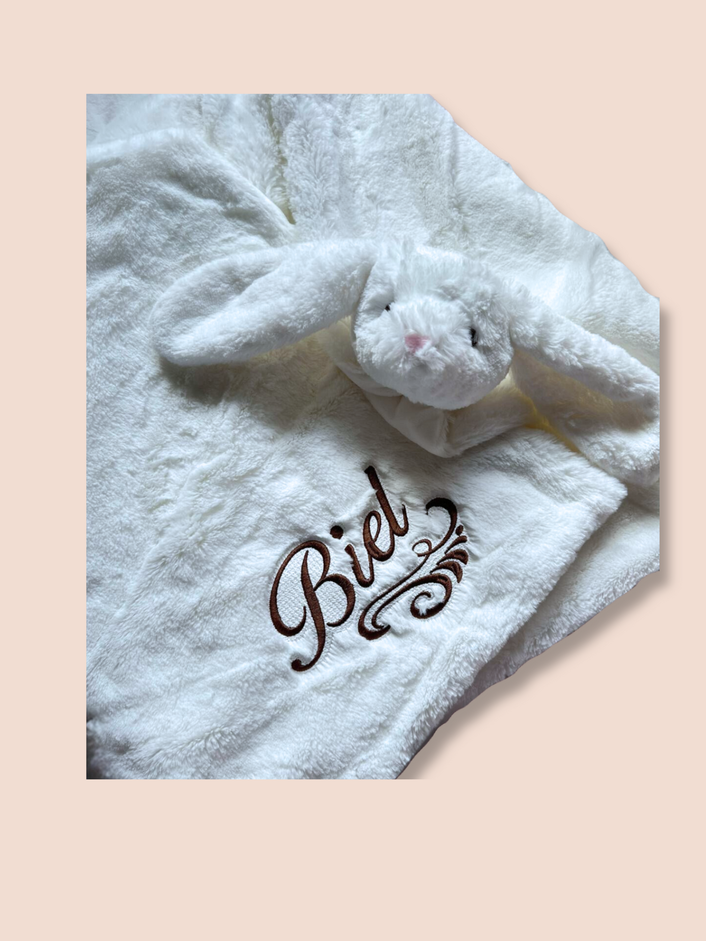 Plüschhase Kaninchen Babydecke-Schmusetuch