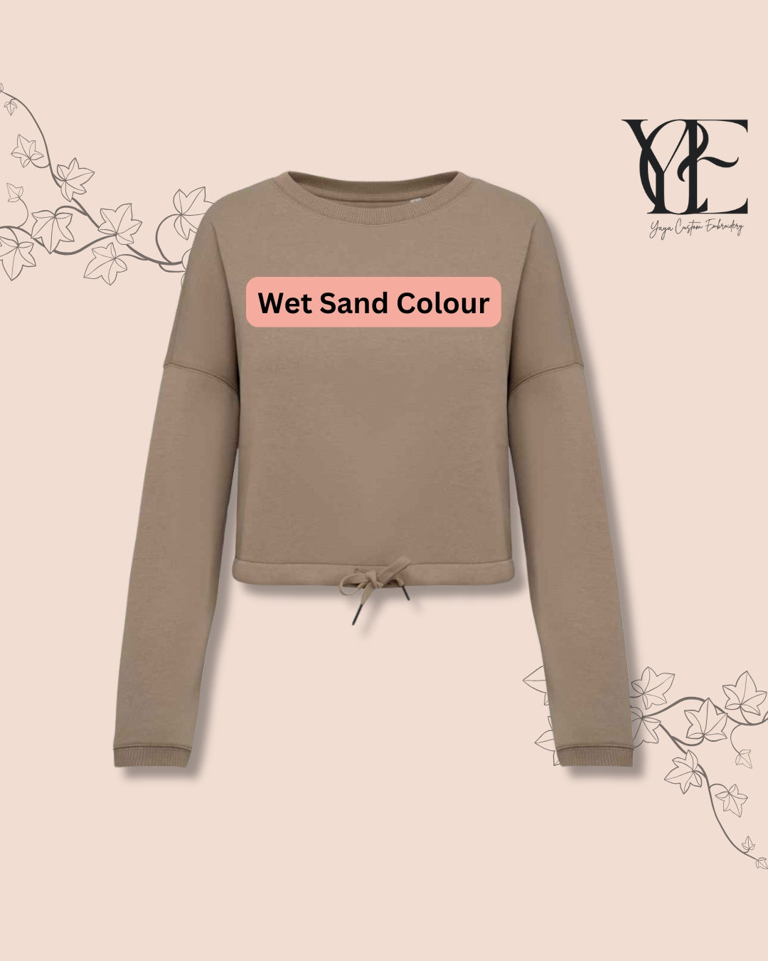 Personalisiertes „MAMA“-Sweatshirt – Wiederverwendetes Andenken an Babykleidung