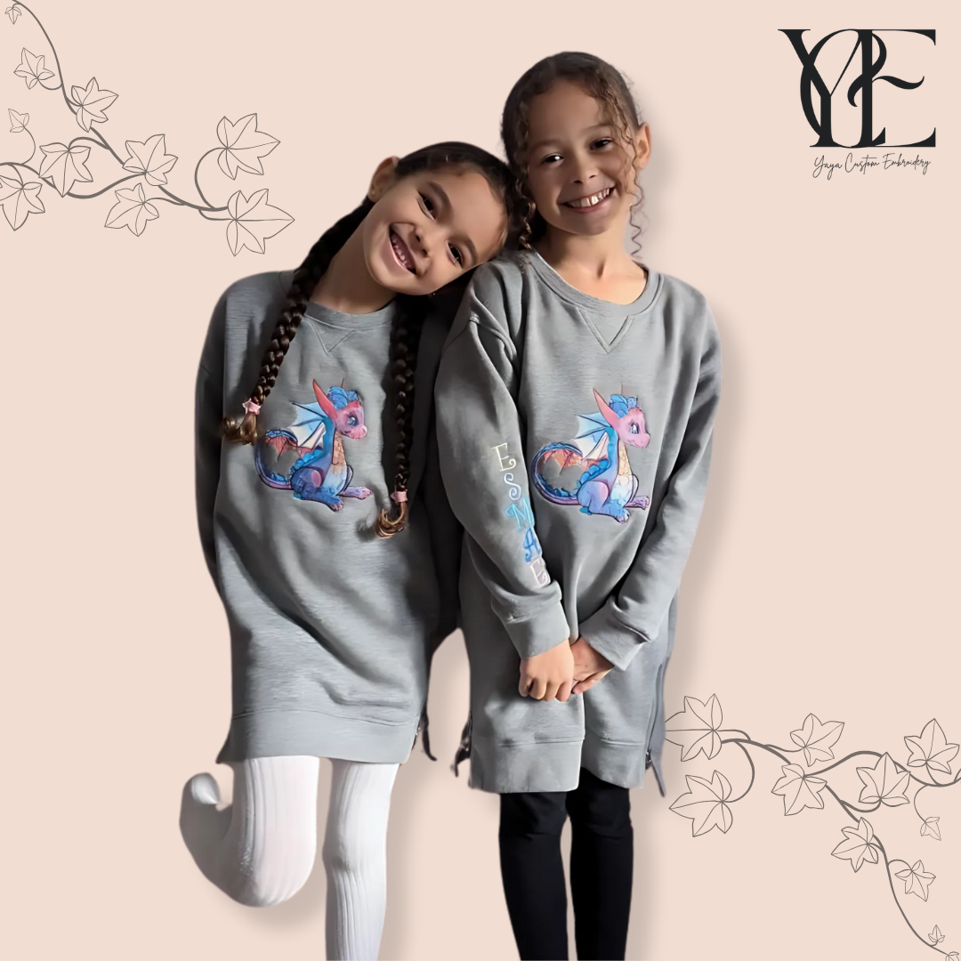 Personalisiertes "Two the Moon" Geburtstags-Sweatshirt