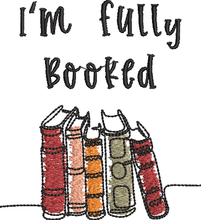 Kurzarm-T-Shirt „I’m Fully Booked“