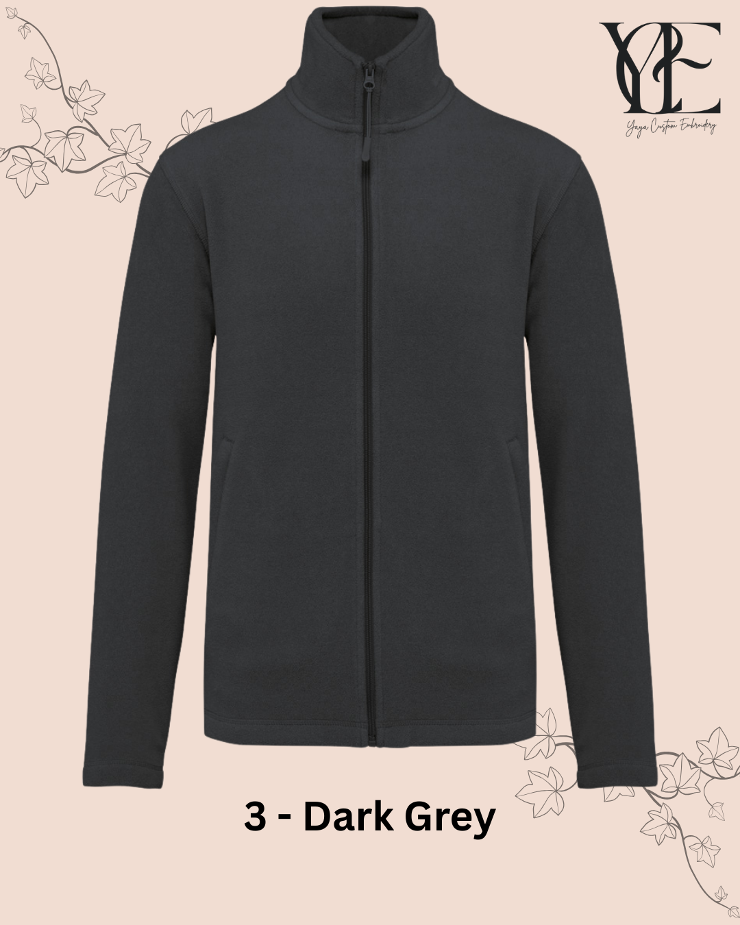 Dark Grey Fleece jacket