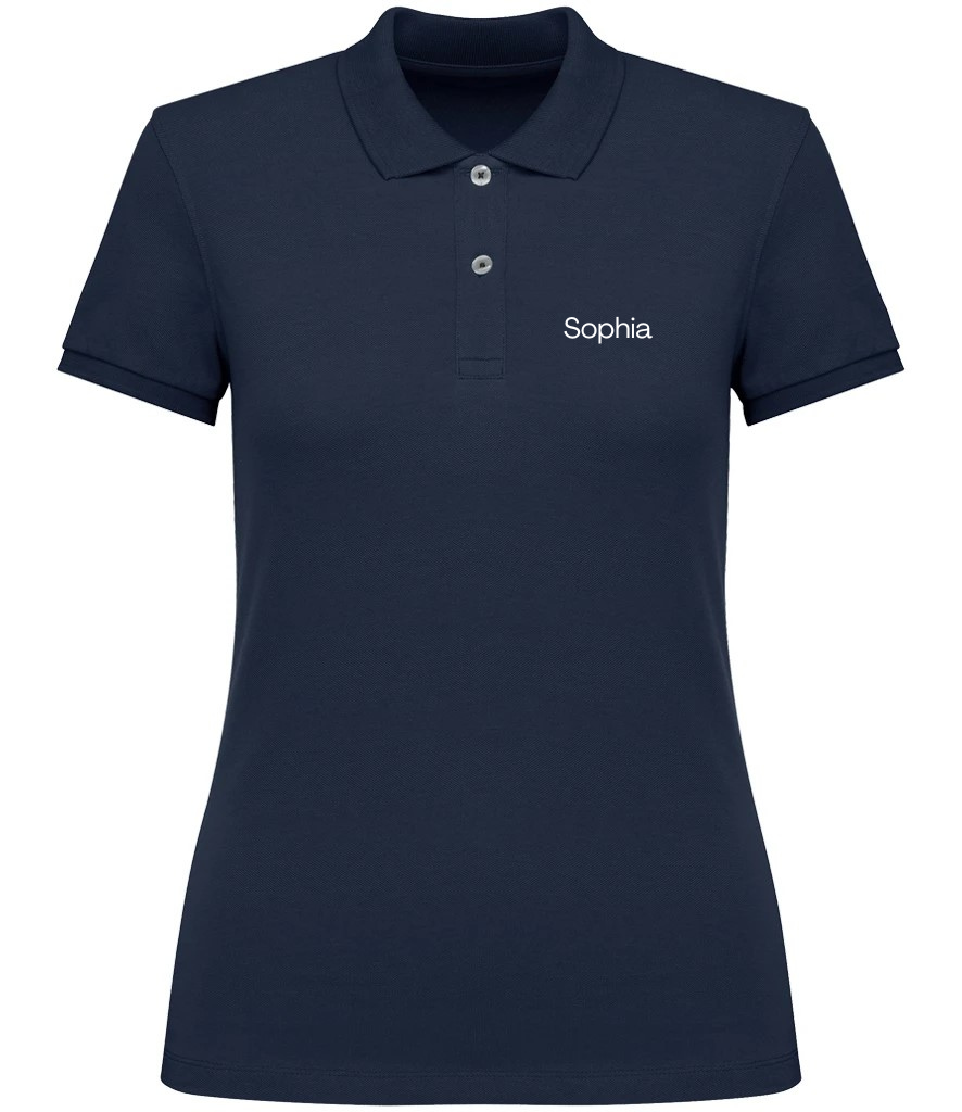 Personalised Rainbow Polo Shirt | Embroidered Polo Workwear
