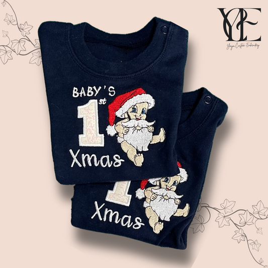 Baby's first Xmas T-shirt