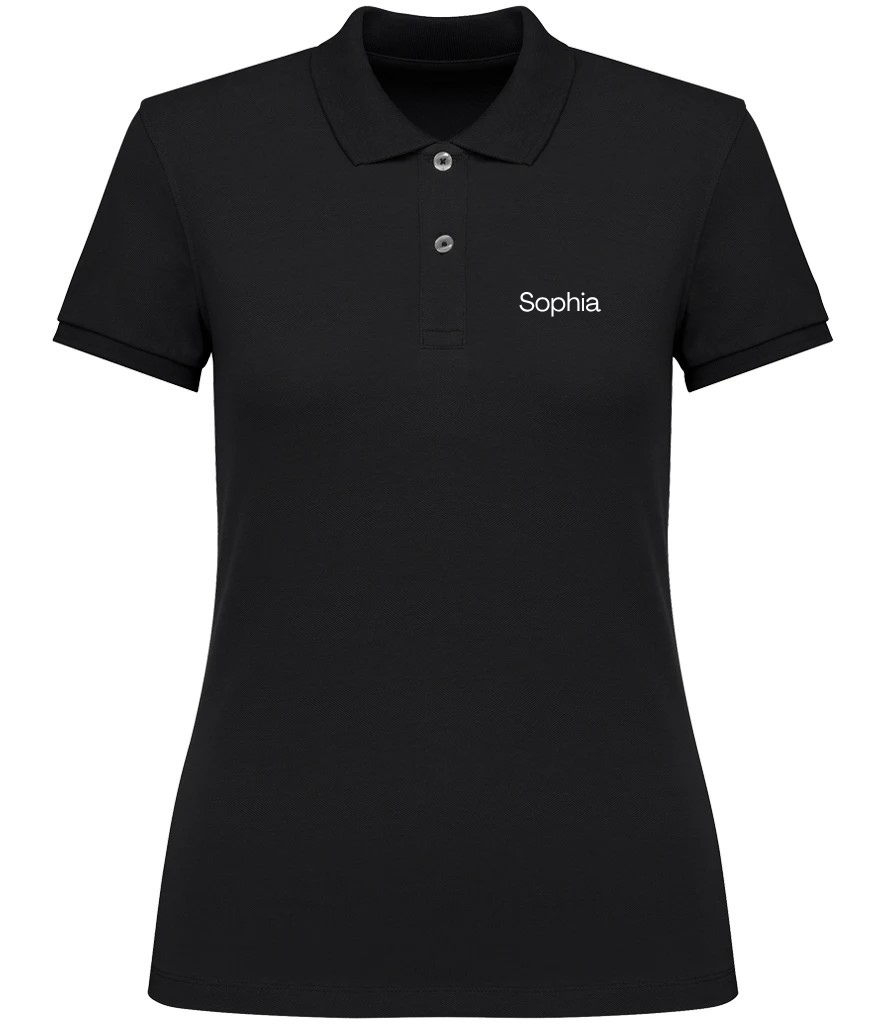 Personalised Rainbow Polo Shirt | Embroidered Polo Workwear