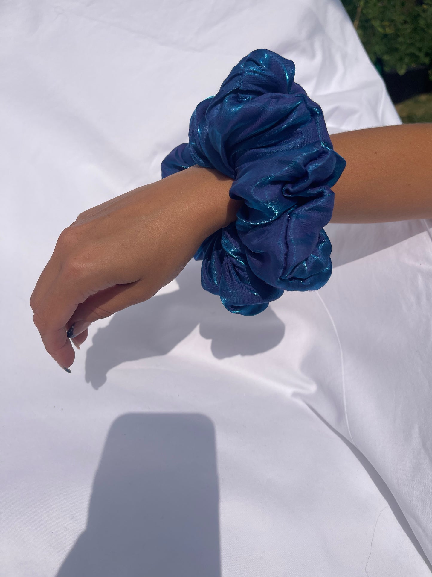 XL Oversized Satin Hair Scrunchie