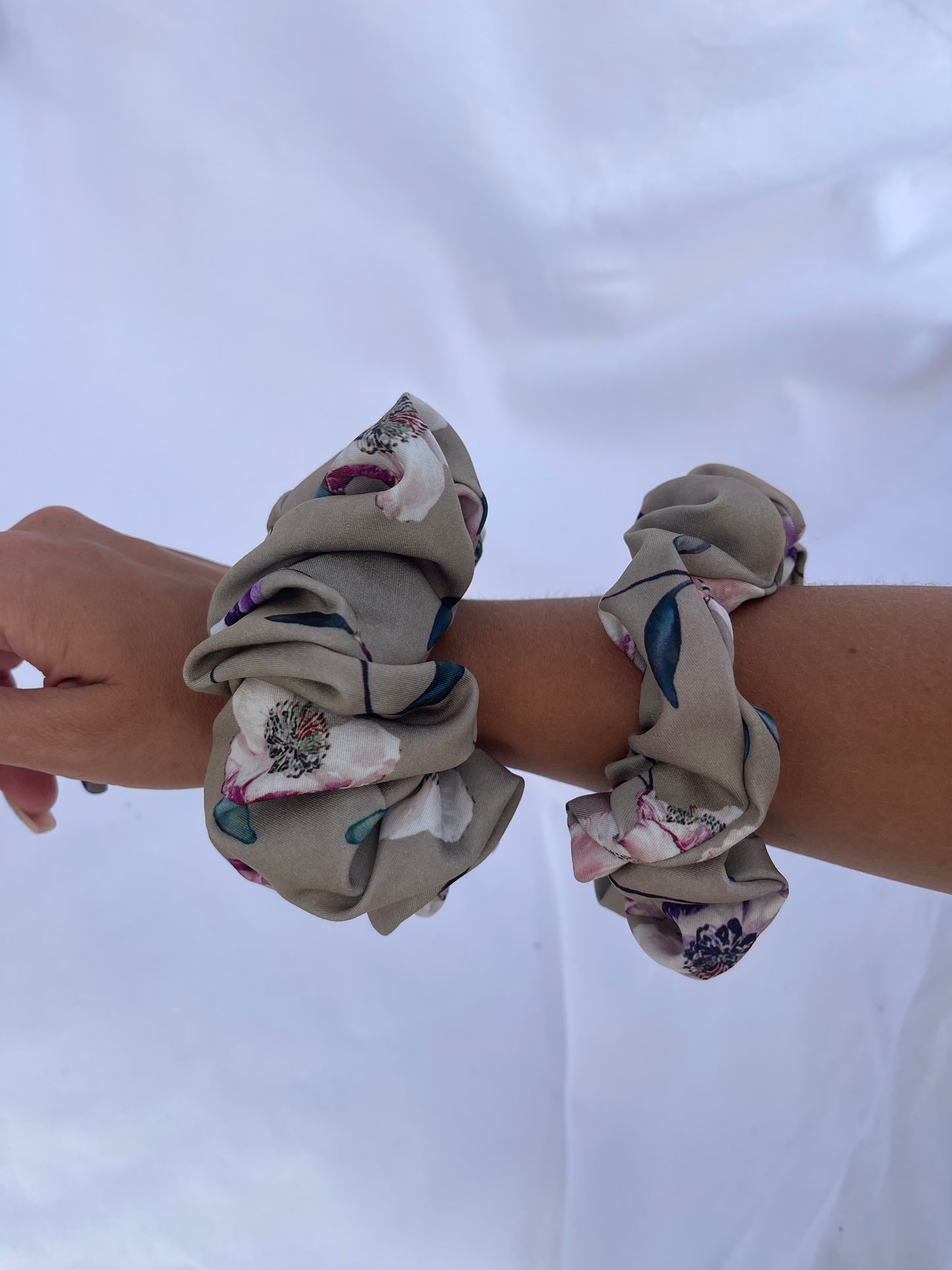XL Oversized Satin Hair Scrunchie