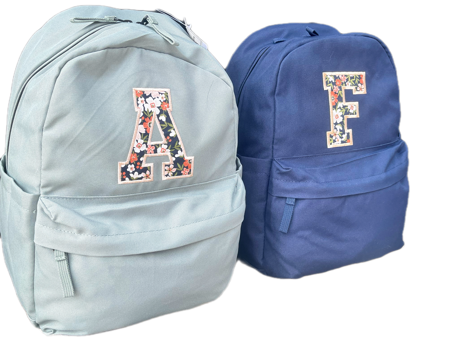 Mini Backpack with Custom Varsity Letter Appliqué