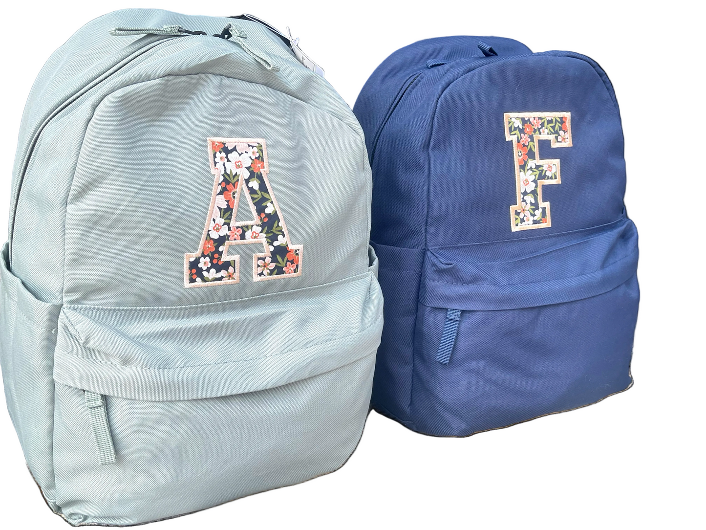 Mini Backpack with Custom Varsity Letter Appliqué