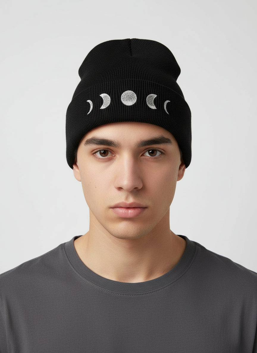 Mondphasen-Mütze