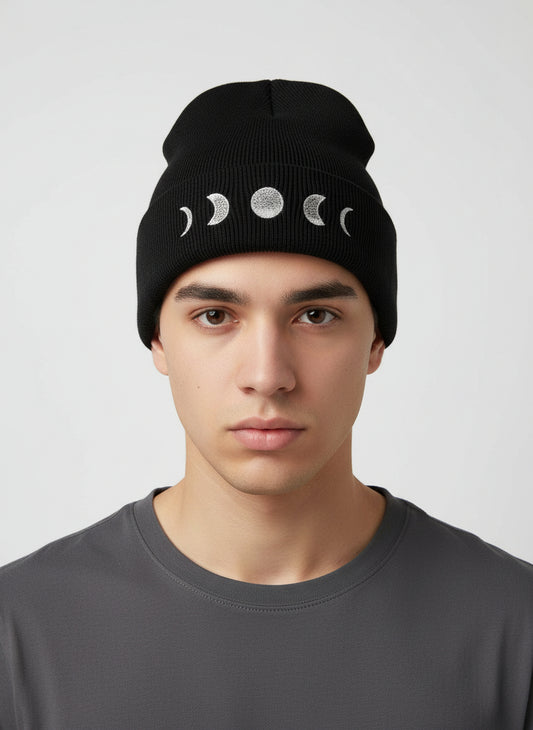 Mondphasen-Mütze