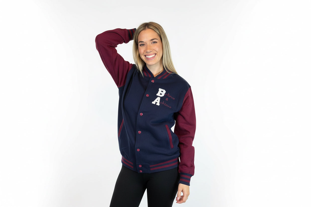 Believe & Achieve Varsity Jacket