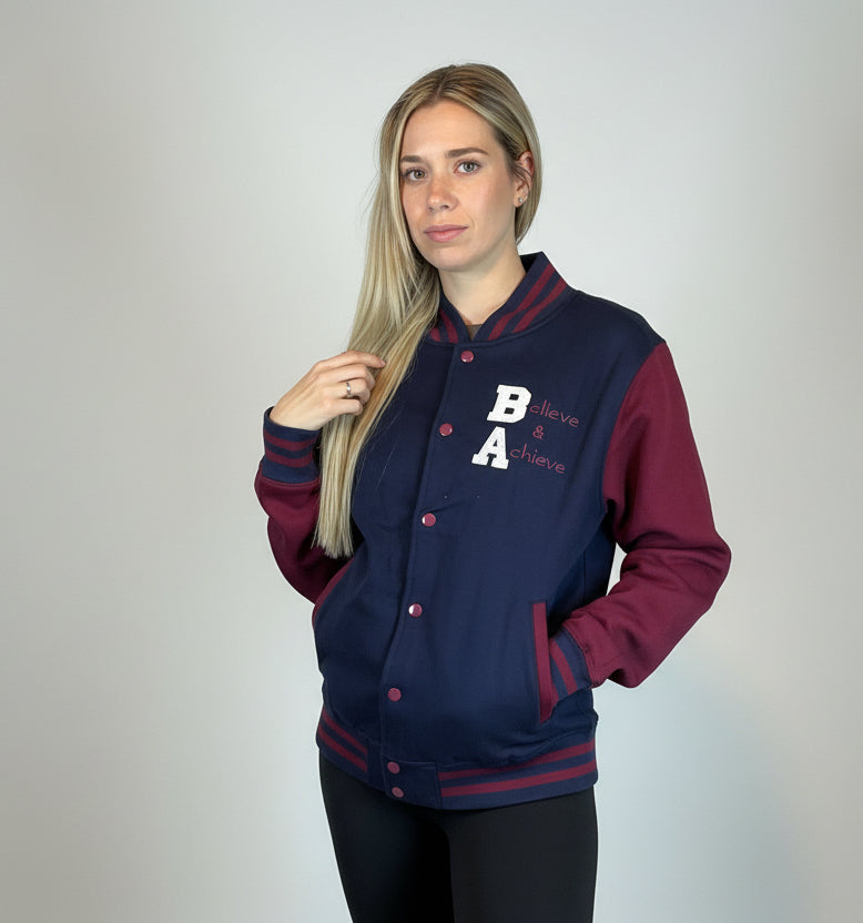 Believe & Achieve Varsity Jacket