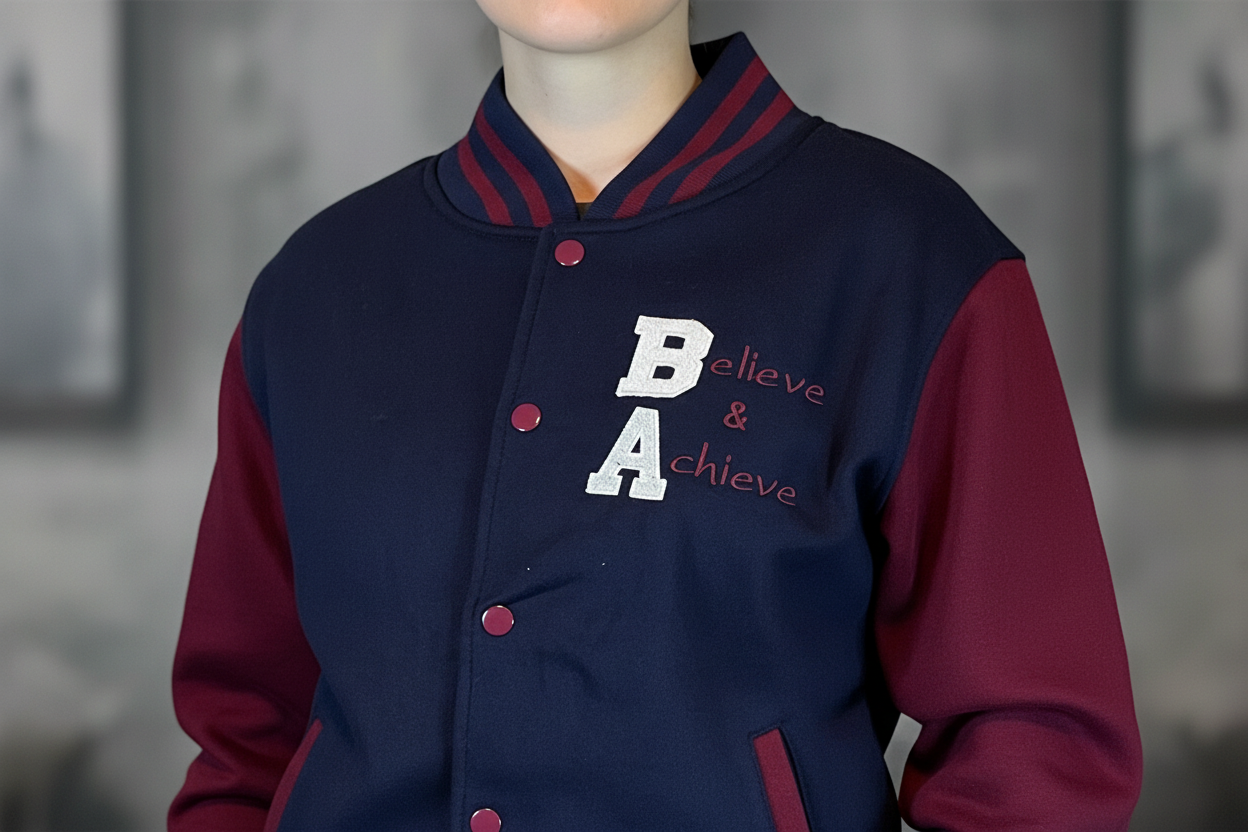 Believe & Achieve Varsity Jacket