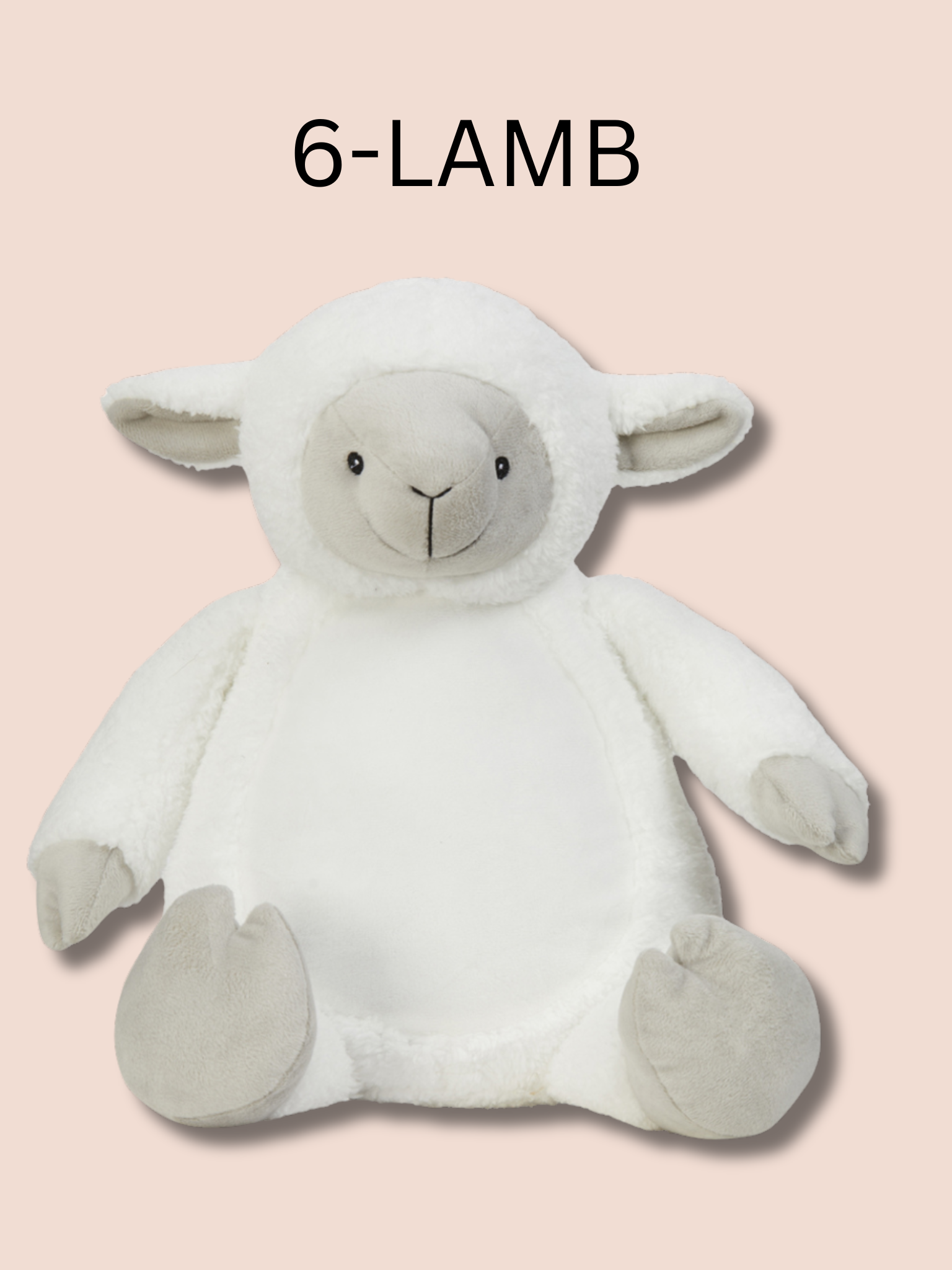 Lamb soft toy. Option number 6