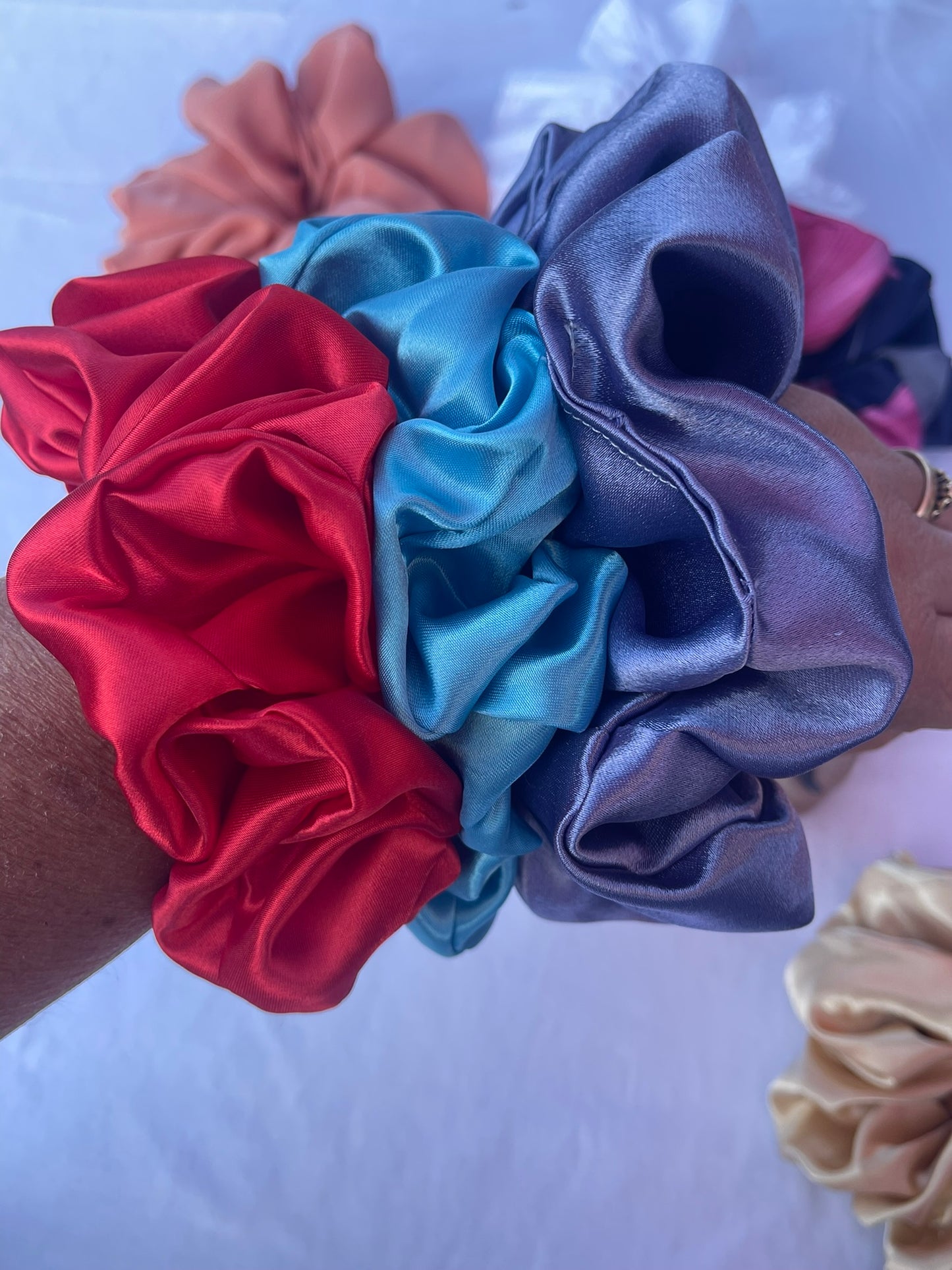 XL Satin Hair Scrunchie